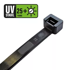 plica UV-Kabelbinder ultra – 25 Jahre UV-stabil