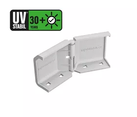 Horizontales Gelenkstück