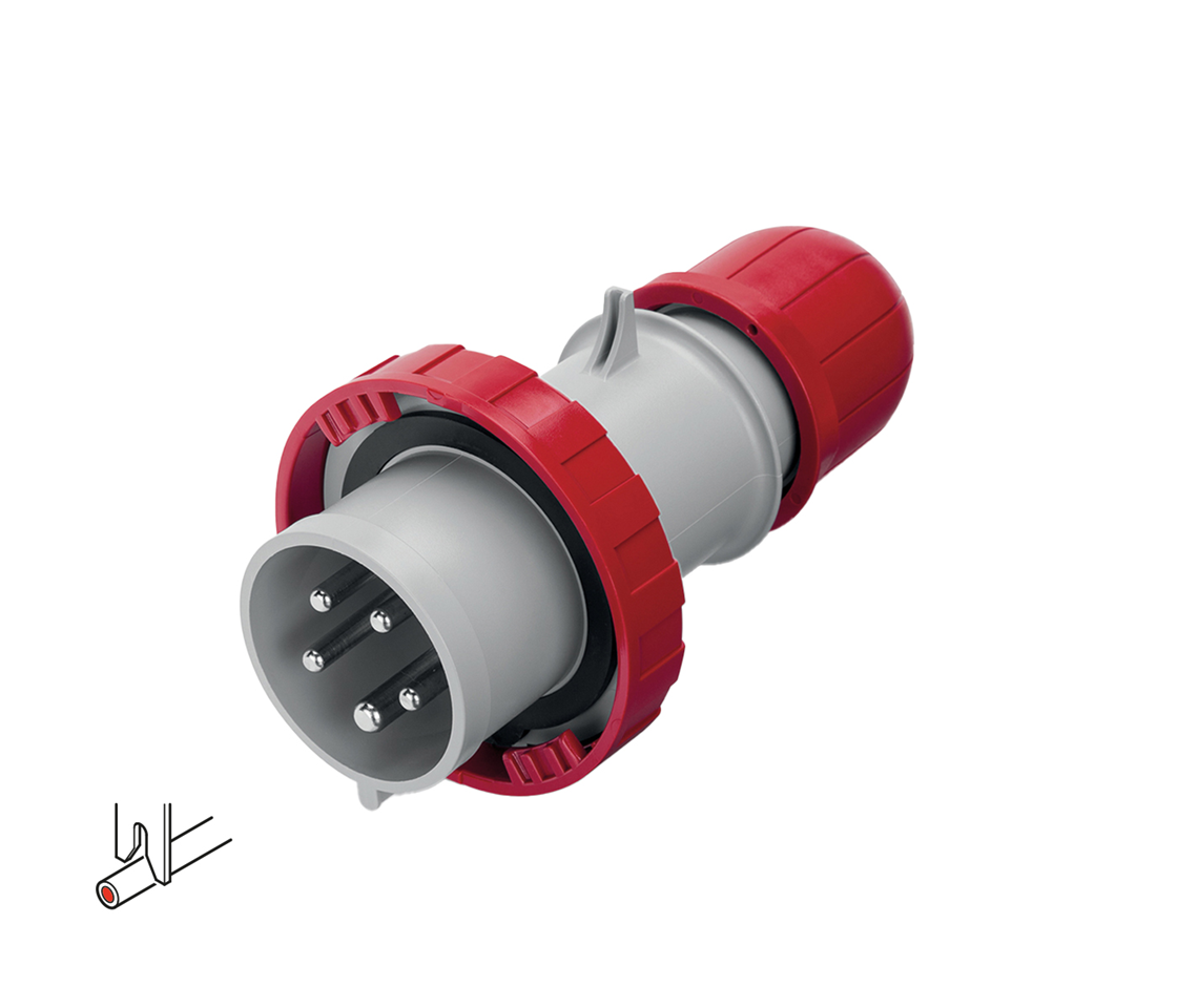 SCAME OPTIMA CEE-Stecker 16A