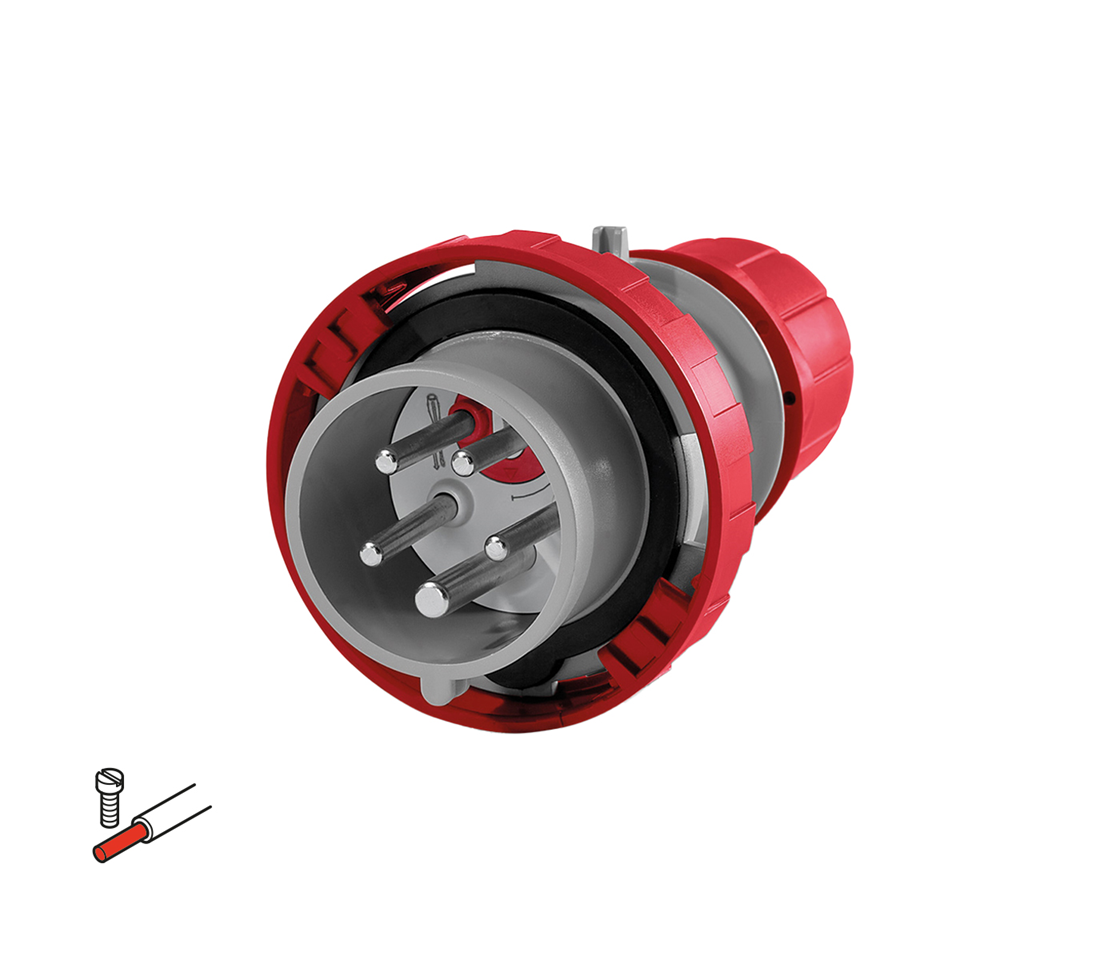 SCAME OPTIMA CEE-Stecker 16A
