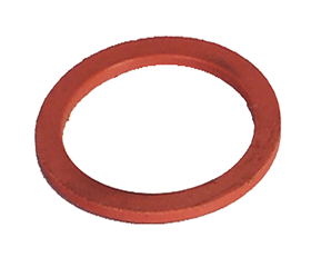 FLADI M25 EPDM Silikon Flachdichtung rot VE=1 Stk