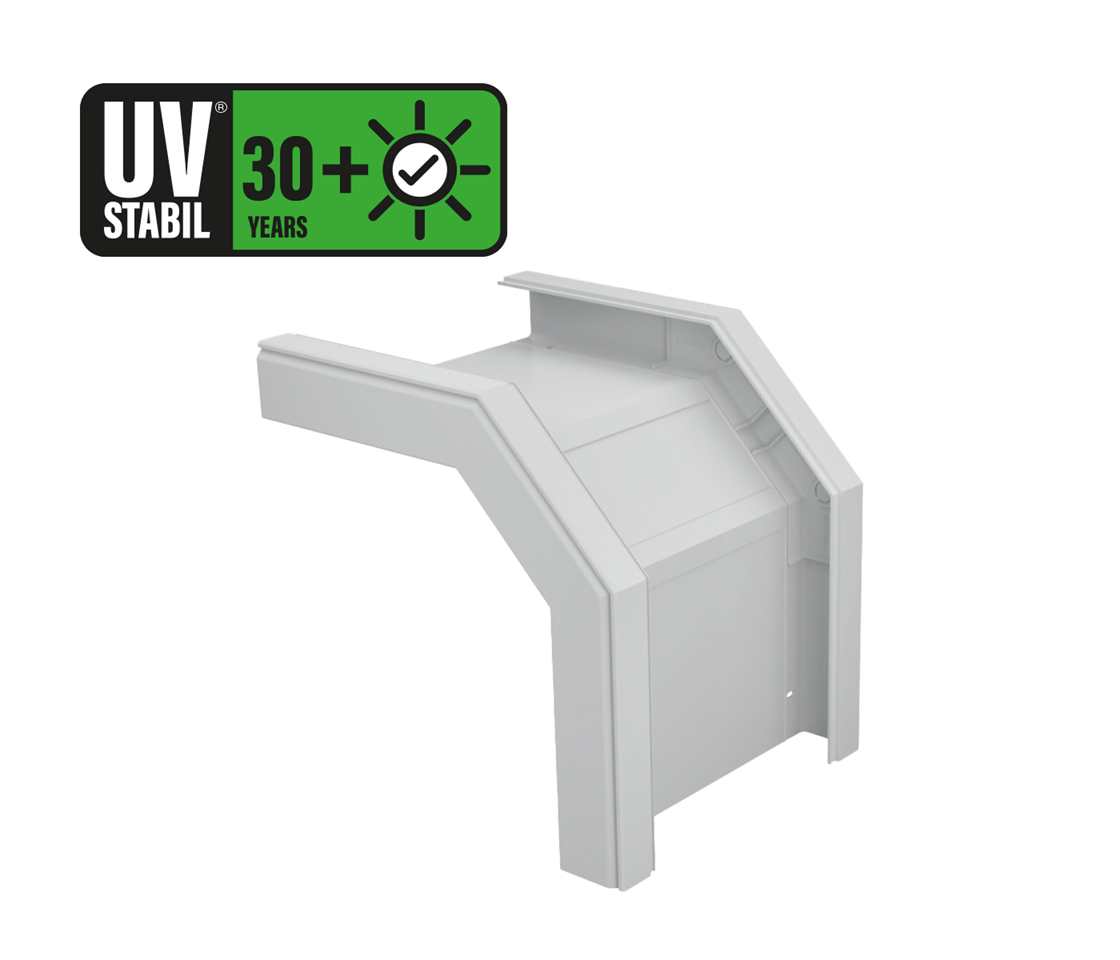 Aussenbogen 90&#176; Kabelrinne