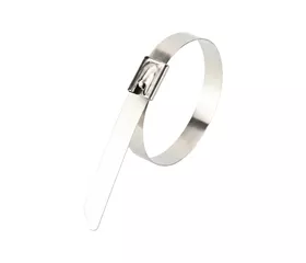 Edelstahl Kabelbinder XTREME V4A / SS316 BALL-LOCK, unbeschichtet