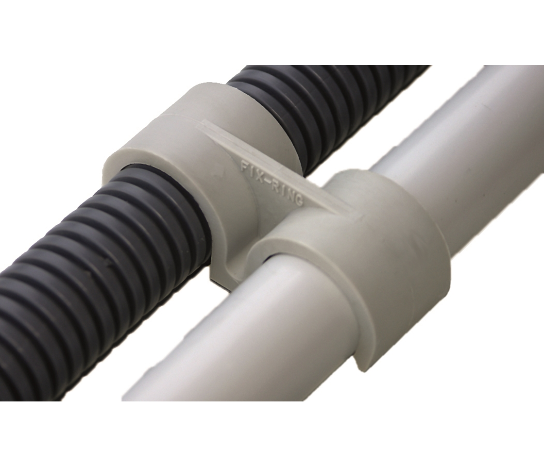 einfach, für 1 Rohr