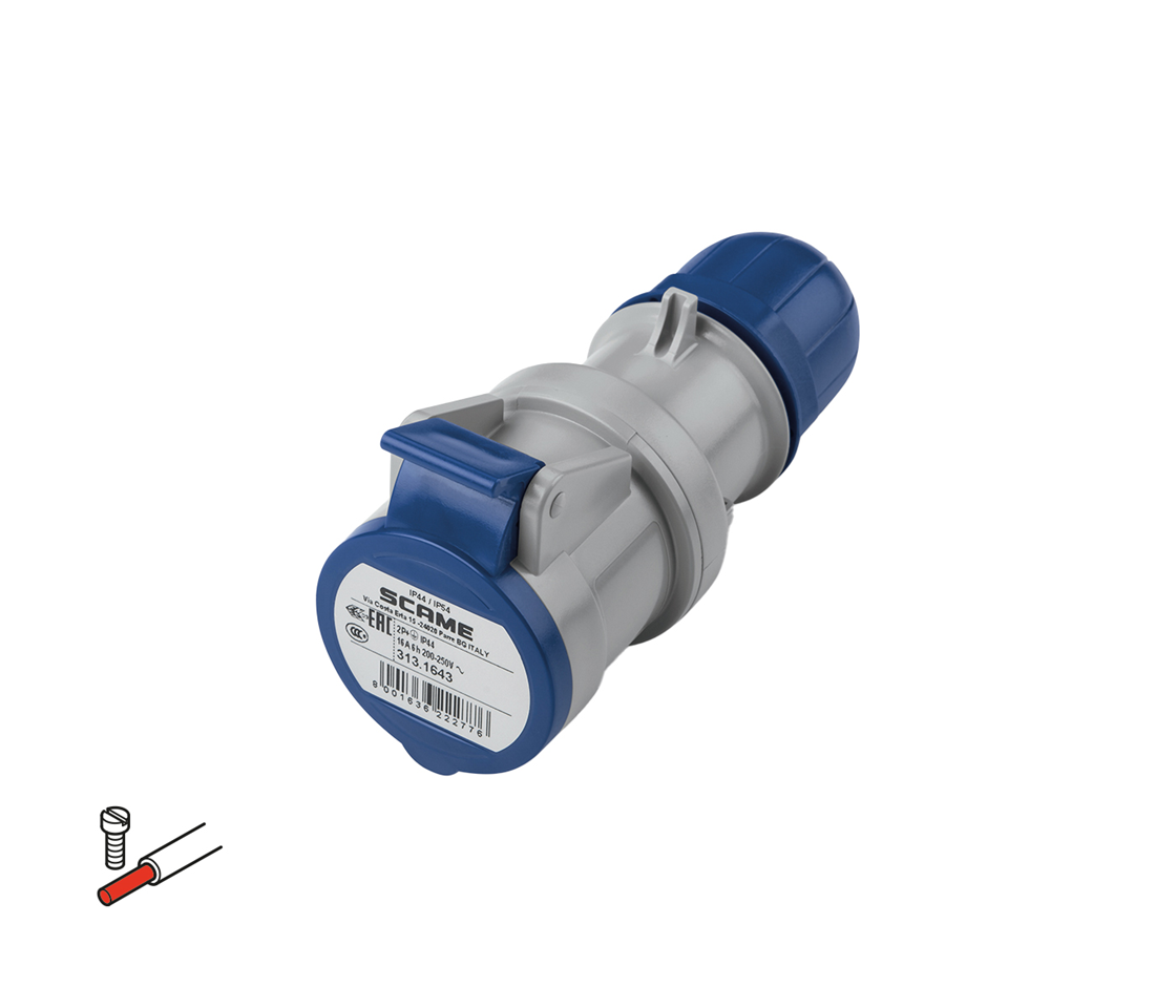 OPTIMA 16 A, IP44/54, gerade