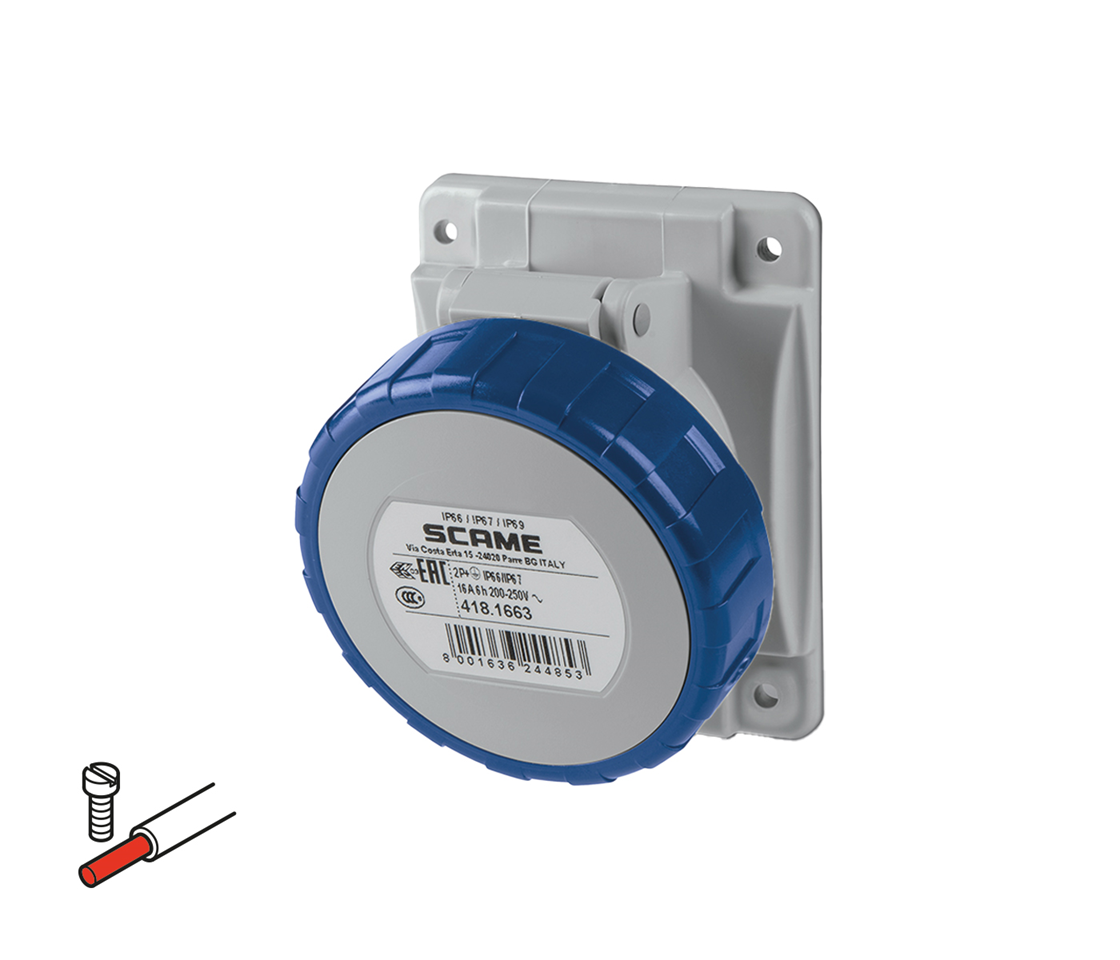 16 A, IP66/IP67/IP69, abgewinkelt