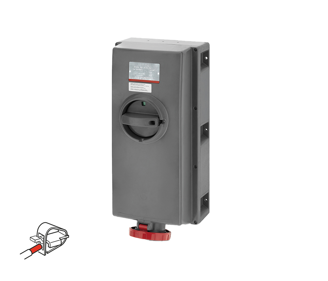 125 A, Ex, IP66/IP67/IP69, Aufbau