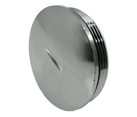 BLISTO MS Rund Verschlussschraube – Messing, vernickelt, IP54